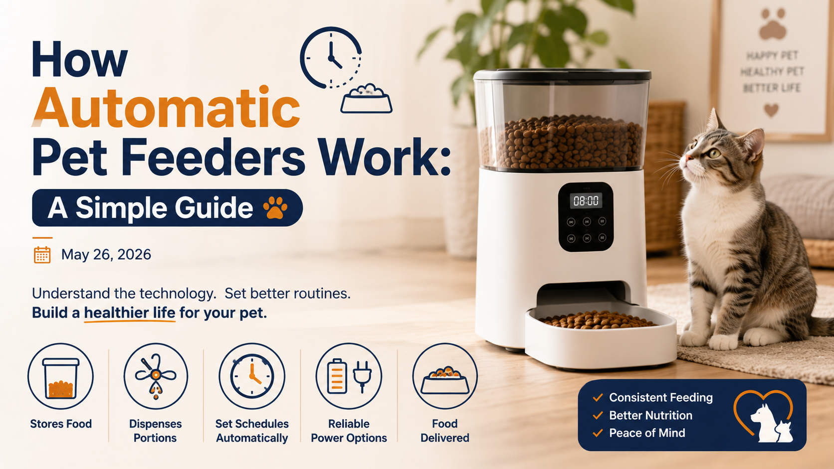 How Automatic Pet Feeders Work: A Simple Guide